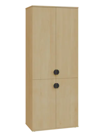 TN 5 - 74D kancelářská skříň, 4-dveřová, 1822x720x400, javor horský